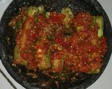 Foto langkah ke 4 dari resep Terong sambal penyet.