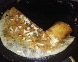 A picture of step 3 of Jini dosa.