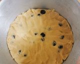 Foto del paso 6 de la receta: Galleta gigante rellena con chocolate 🍪🍫