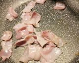 A picture of step 2 of Pancetta and scrambled egg brunch.