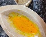 A picture of step 3 of Kesar Shrikhand.