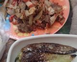 A picture of step 6 of Beef Liver with Sautéed Tomatoes and Onions – Super Delicious.