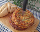Foto del paso 6 de la receta: Tortilla de judías verdes y salmón