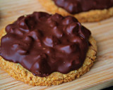 Foto del paso 4 de la receta: Galletas con crujiente de chocolate y avellanas