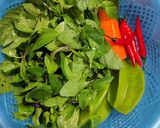 Hình bước làm 1 của món Gân bò trộn