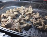 A picture of step 3 of Wet fry liver recipe.