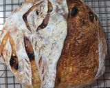 Foto langkah ke 6 dari resep Country Loaf Sourdough Bunga Telang.