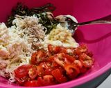 Foto del paso 2 de la receta: BOWL DE QUESO Crema y Tomate🍅con Reducción de Vinagre Bálsamico y 🌿Albahaca🌿...!