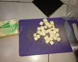 Foto langkah ke 3 dari resep Bola Ubi Crispy Mozarella, Coklat.