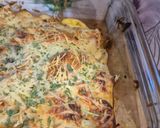 Une image de l'étape 6 de Gratin de pommes de terre rissolées aux morceaux de cordon bleu et sa béchamel.