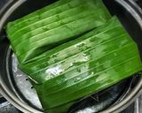 Foto langkah ke 6 dari resep Pepes daun Pepaya Jepang Cumi asin.