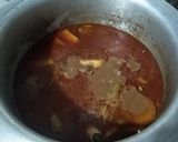 A picture of step 3 of ALU Gosht😍.