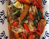 Foto langkah ke 4 dari resep Kerapu Saus Tiram.