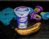 Foto del paso 2 de la receta: Heladitos para bebés de yogur y banana