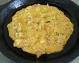 A picture of step 8 of Tofu Tomato Omelette (Savoury Tofu Tomato Pancake).