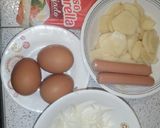Foto del paso 1 de la receta: Tortilla de papa y huevo