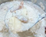 A picture of step 5 of Healthy Citrus Breakfast Porridge with Mosambi, Oats, Amaranth and mixed fruits.