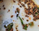 A picture of step 4 of Curd rice.