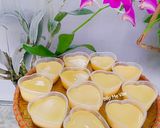 Hình bước làm 4 của món Bánh Flan Hình Trái Tim