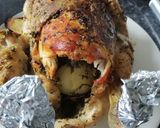 Ízletes sült csirke recept fázis 6 fotója