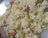 A picture of step 4 of Veg biryani.
