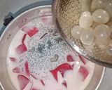 Foto langkah ke 3 dari resep Es Jelly Kelengkeng.