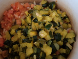 Calabacita frita (calabaza local de Yucatán)