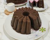 Foto langkah ke 8 dari resep Puding Coklat Lumer (lembut tanpa telur).