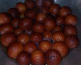 A picture of step 3 of Gulab jambu.