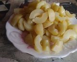 A picture of step 2 of Amla murabba.