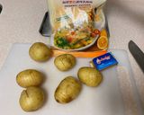手風琴焗烤馬鈴薯的食譜步驟1照片