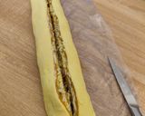 Lazacos, sajtos koszorú 🐟🧀🧄 recept fázis 2 fotója