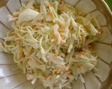 A picture of step 1 of Coleslaw.