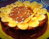 A picture of step 9 of Banana caramelize cake.