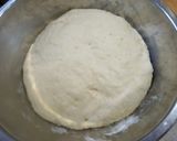 A picture of step 4 of Kulcha Naan/ Indian flat bread.