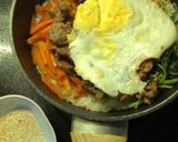 Foto langkah ke 5 dari resep Bibimbap Korean food.