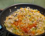 Foto del paso 4 de la receta: Berenjenas rellenas de verduras y atún