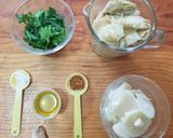 Foto del paso 1 de la receta: Paté de alcachofas y palmitos
