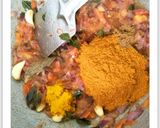 A picture of step 4 of Malabar style prawn creamy Gravy.
