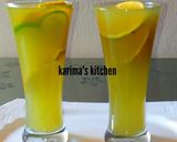 A picture of step 1 of Pineapple cucumber lemonade.