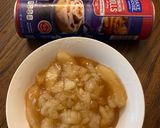 A picture of step 1 of Apple cinnamon monkey bread.