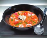 Foto del passaggio 6 della ricetta Gazpacho con seppioline