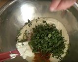 A picture of step 1 of Chicken Gyros.
