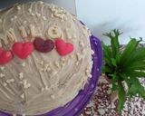 Foto del paso 4 de la receta: Bizcochuelo alto y decoración con chocolate blanco