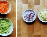 மலேசிய வறுத்த அரிசி வெர்மிசெல்லி (Malaysia varutha arisi vermicelli recipe in tamil) ரெசிபி ஸ்டேப் 1 புகைப்படம்