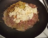Foto del paso 5 de la receta: Relleno para verduras con carne picada. Berenjenas