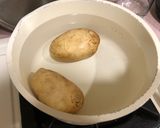 蒜味馬鈴薯佐鵝油的食譜步驟1照片