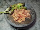87. Sambal Tahu dengan Terong Bakar