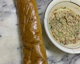 A picture of step 4 of Stuffed French Baguette 🥖.