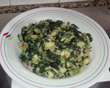 Foto del paso 3 de la receta: Hojas de acelgas al ajillo con patatas en conserva